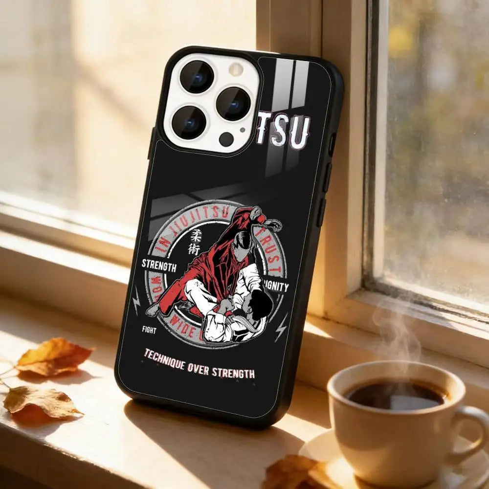 iPhone Case BJJ Design – MagSafe Compatible (12–17)
